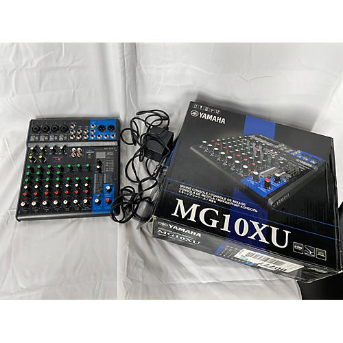 Yamaha MG10XU 10 Channel Mixer With Effects Unpowered Mixer