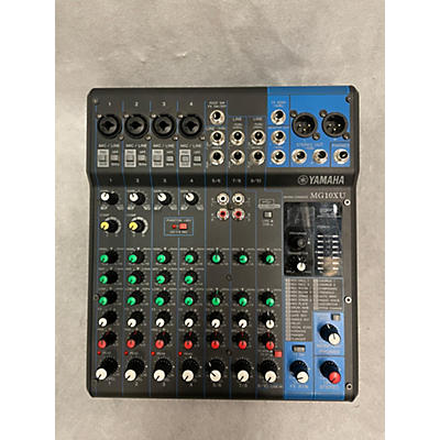 Yamaha MG10XU 10 Channel Mixer With Effects Unpowered Mixer