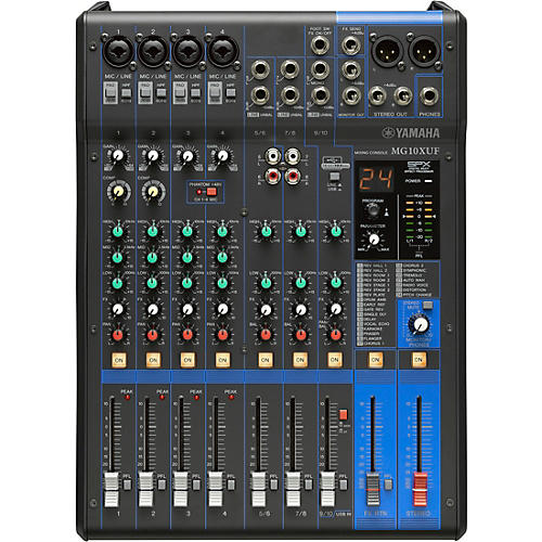 Yamaha MG10XUF 10-Channel Analog Mixer Restock