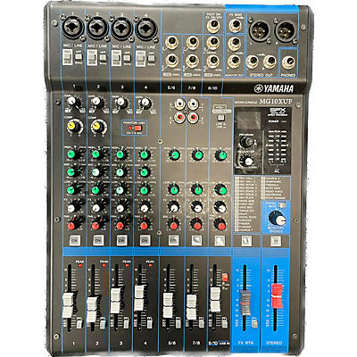 Yamaha MG10XUF 10 Channel Mixer With Effects Powered Mixer