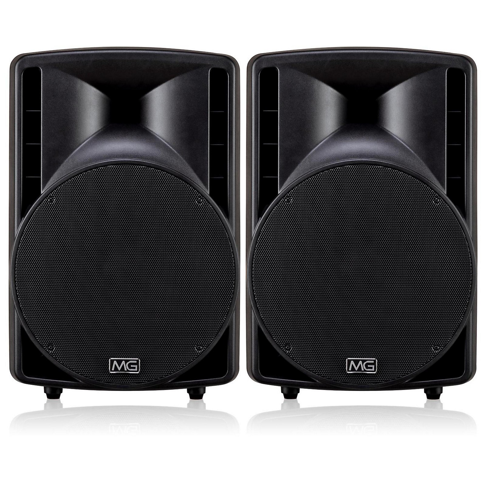 Musician's Gear MG115A 15" 2Way Powered Speaker (Pair) Musician's Friend