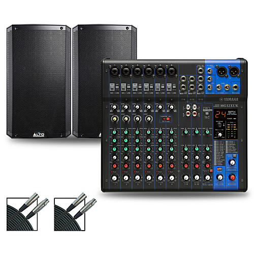 MG12XUK Mixer with Alto TS2 Speakers