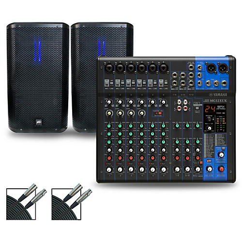 MG12XUK Mixer with Peavey RBN Speakers