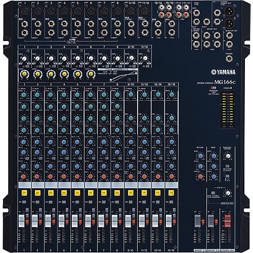 MG166C 16-Channel Mixer with Compression