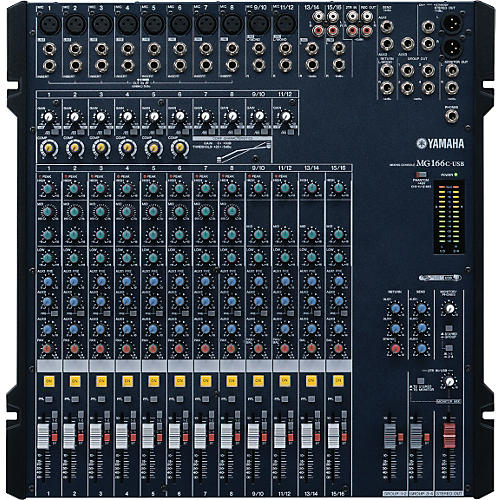 MG166C-USB 16 Channel USB Mixer With Compression