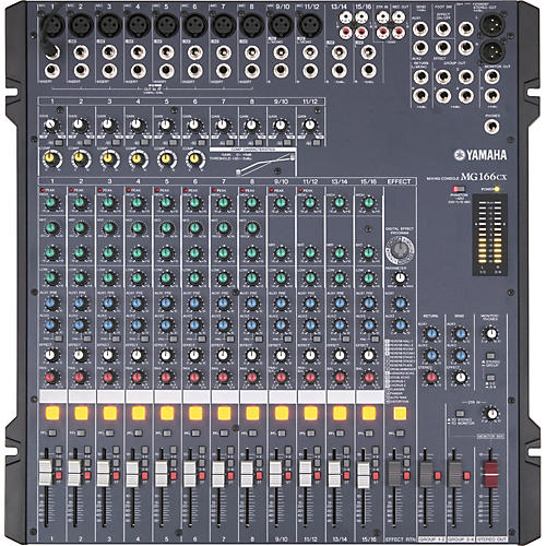 MG166CX 16-Channel Mixer With Compression and Effects