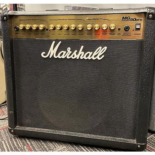 Marshall MG50DFX 1x12 50W Guitar Combo Amp | Musician's Friend