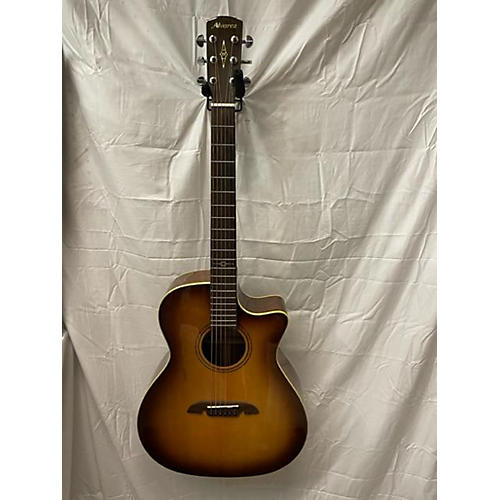 Alvarez MG710CESHB Acoustic Electric Guitar 2 Color Sunburst