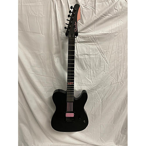 Schecter Guitar Research MGK Solid Body Electric Guitar Satin Black