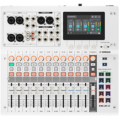 Yamaha MGX12 18-Channel Digital Mixer - White