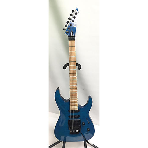 ESP MH-203 Solid Body Electric Guitar Trans Blue