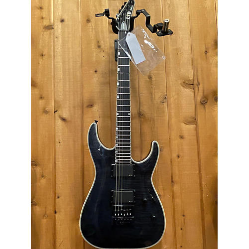 ESP MH1000ET Solid Body Electric Guitar Trans Black