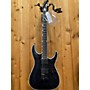 Used ESP MH1000ET Solid Body Electric Guitar Trans Black