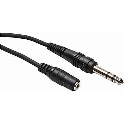 Hosa MHE310 Balanced 1/4" TRS Male to Stereo 3.5mm Female Headphone Extension Cable