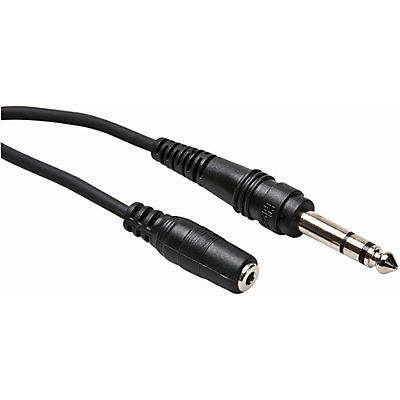 Hosa MHE310 Balanced 1/4" TRS Male to Stereo 3.5mm Female Headphone Extension Cable