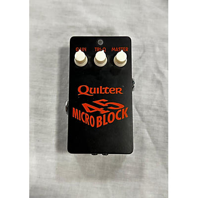 Quilter Labs MICRO BLOCK AMPLIFIER PEDAL Solid State Guitar Amp Head