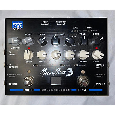 EBS MICROBASS 3 Bass Effect Pedal