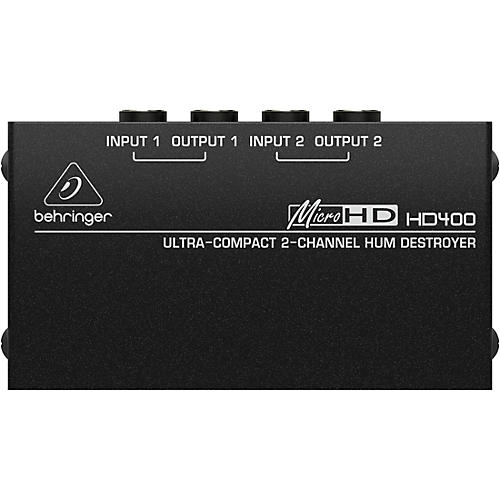 Behringer MICROHD HD400 Stereo Hum Destroyer