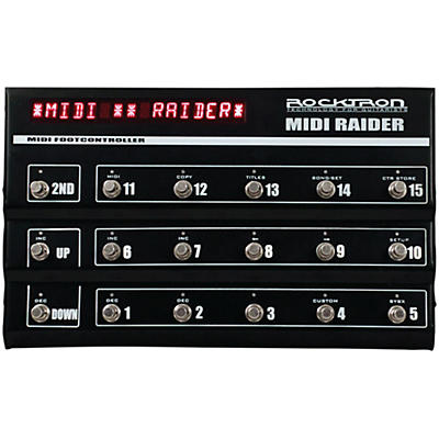 Rocktron MIDI Raider MIDI Footcontroller Pedal
