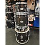Used Pearl MIDTOWN 4 PIECE DRUM SET Drum Kit MATTE ASPHALT BLACK
