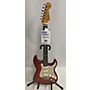 Used Fender MIJ Foto Flame Strat Solid Body Electric Guitar Cherry Burst