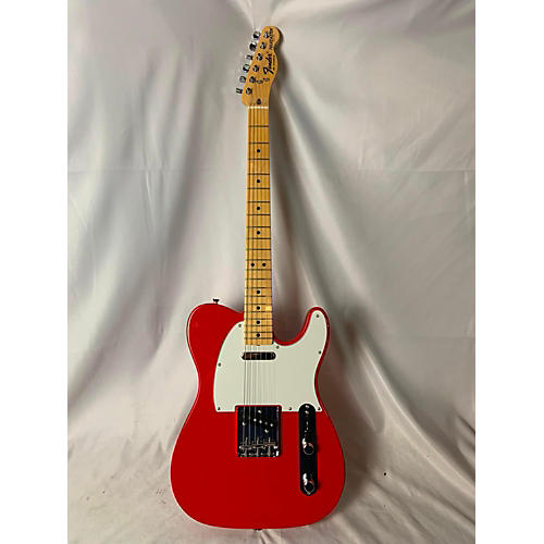 Fender MIJ International Color Telecaster Solid Body Electric Guitar morocco red