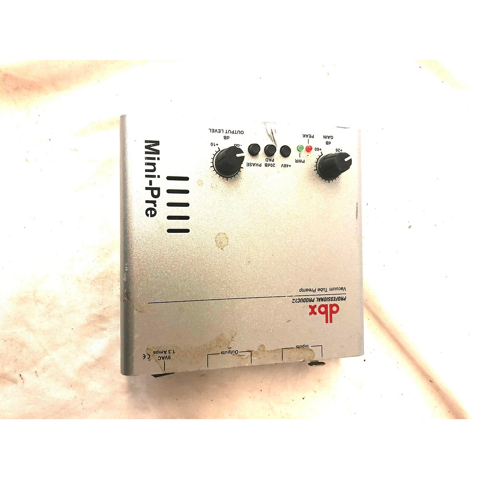 dbx MINI PRE Microphone Preamp Musician's Friend