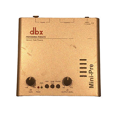 dbx MINI-PRE Microphone Preamp