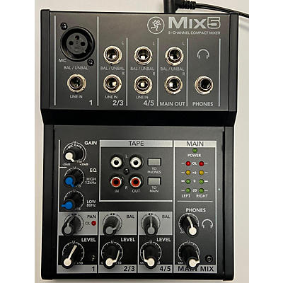 Mackie MIX 5 Unpowered Mixer