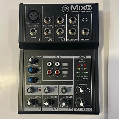 Mackie MIX 5 Unpowered Mixer