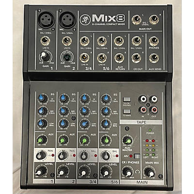 Mackie MIX 8 Unpowered Mixer