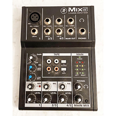Mackie MIX5 Unpowered Mixer