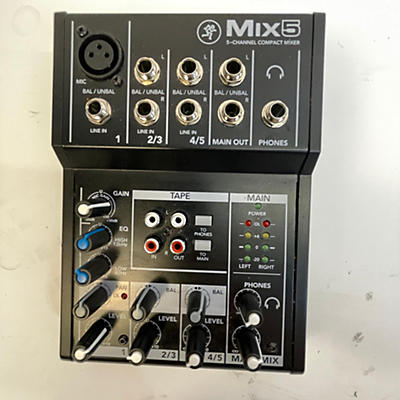 Mackie MIX5 Unpowered Mixer