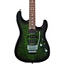 Open-Box Charvel MJ San Dimas Style 1 HSH FR M QM Electric Guitar Condition 2 - Blemished Transparent Green Burst 197881338862