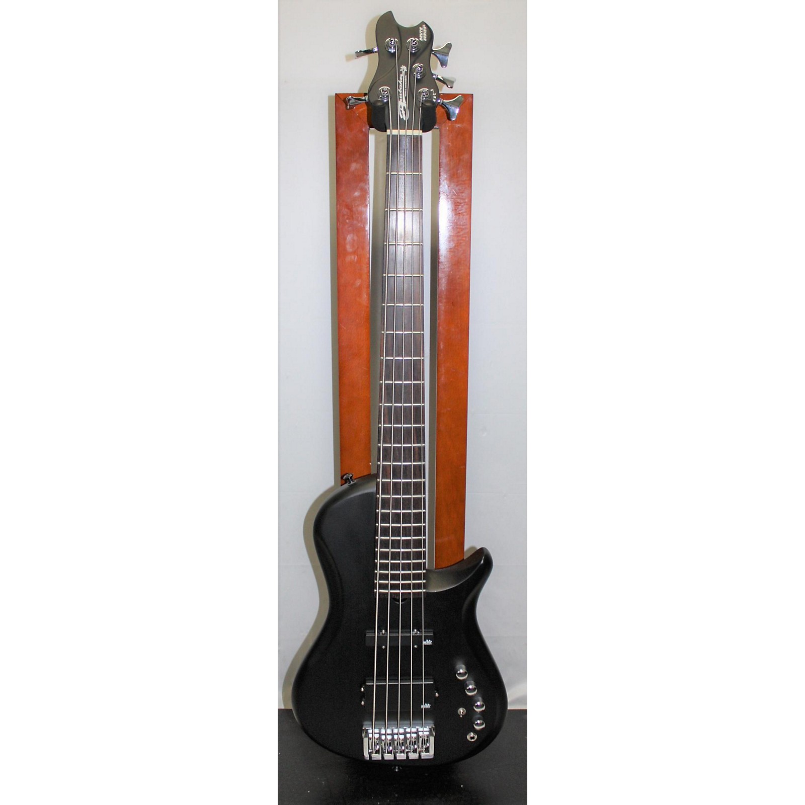 Used Brubaker MJXSC5 Brute Series Electric Bass Guitar Black