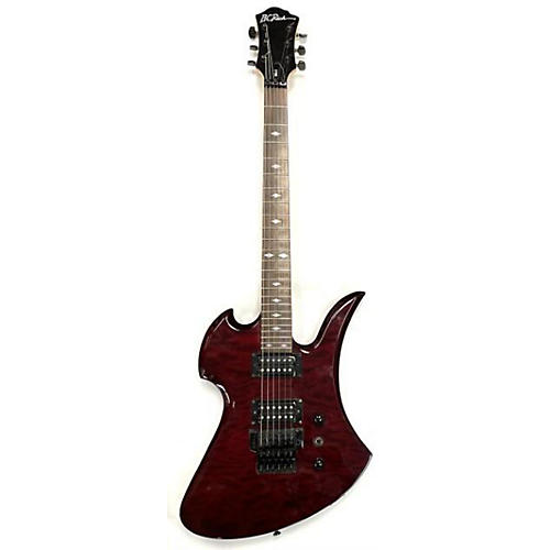 B.C. Rich MK3 Solid Body Electric Guitar Trans Red