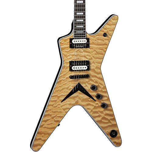 Dean ML Select Quilt Top Electric Guitar Gloss Natural