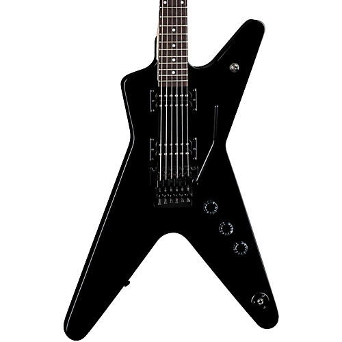 dean ml xf floyd electric guitar classic black