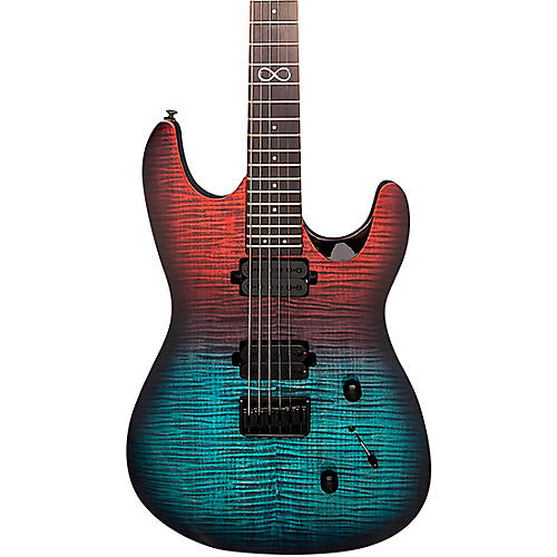 Chapman ML1 Modern Electric Guitar Red Sea Fade Gloss