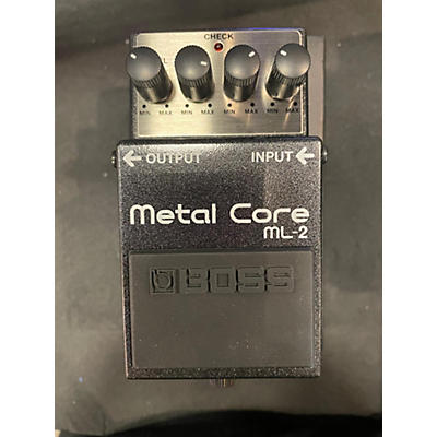 BOSS ML2 Metal Core Distortion Effect Pedal