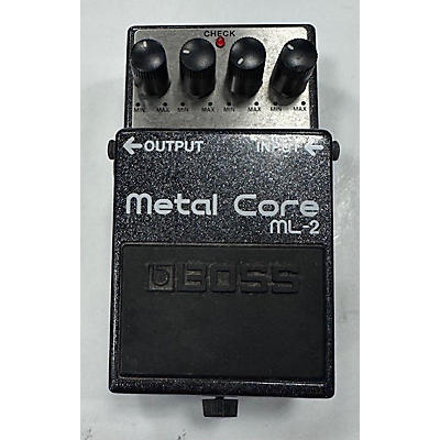 BOSS ML2 Metal Core Distortion Effect Pedal