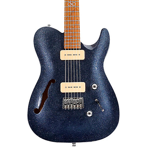 Chapman ML3 Semi Hollow Pro Traditional Electric Guitar Condition 2 - Blemished Atlantic Blue Sparkle Gloss 194744754432