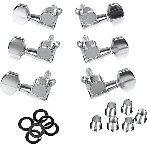 Gotoh MLB3-G 3-On-A-Side Locking Tuners 6-Pack Condition 1 - Mint Chrome