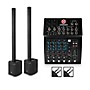 Harbinger MLS900 Personal Line Array Pair with Harbinger L802 Mixer and Cables