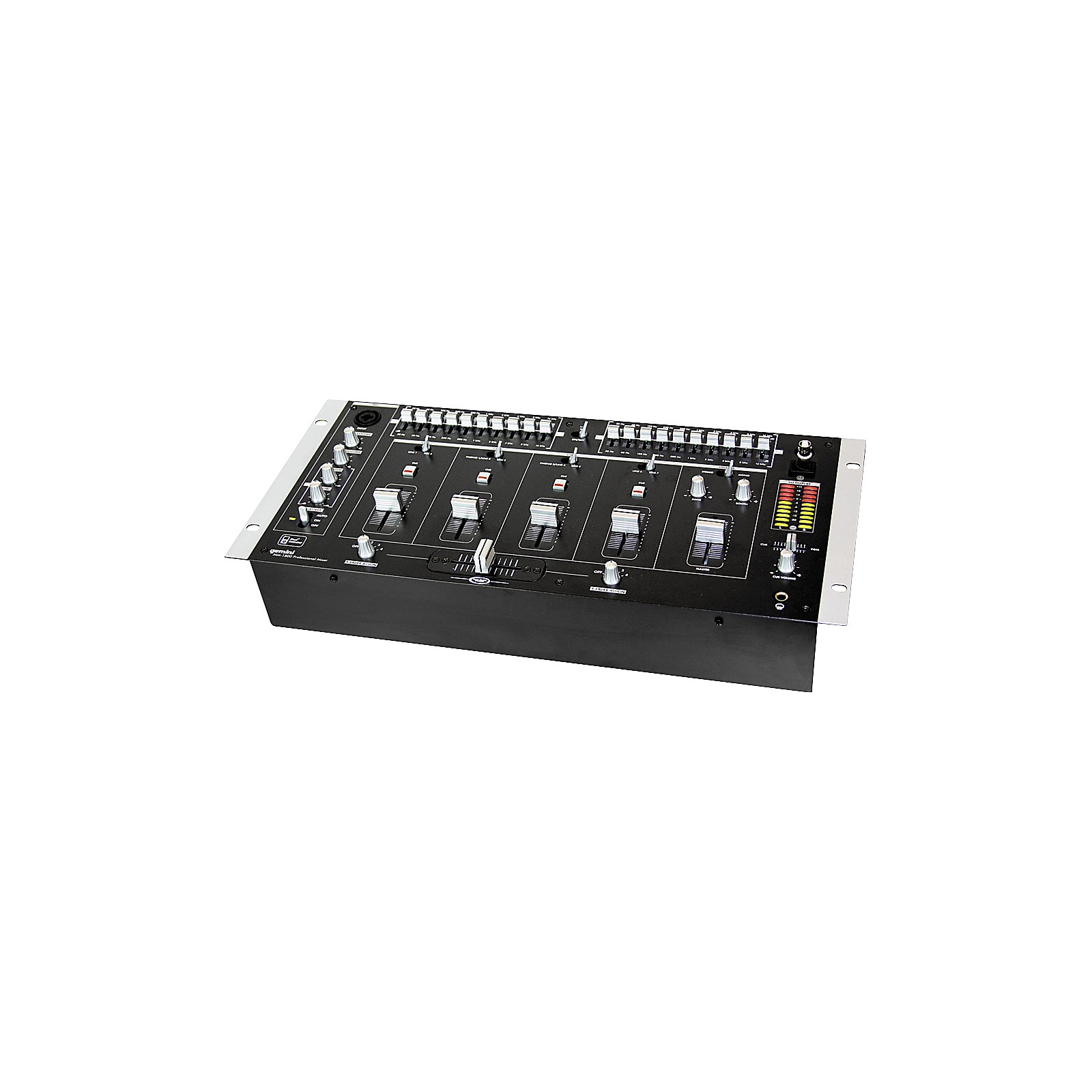 Gemini MM1800 4Channel 19" Stereo DJ Mixer Musician's Friend