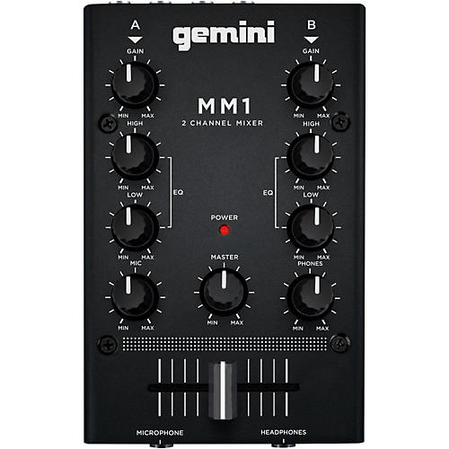 Gemini MM1 2 Channel Audio Mixer Condition 1 - Mint