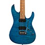 Ibanez MM1 Martin Miller Signature Electric Guitar - Transparent Aqua Blue