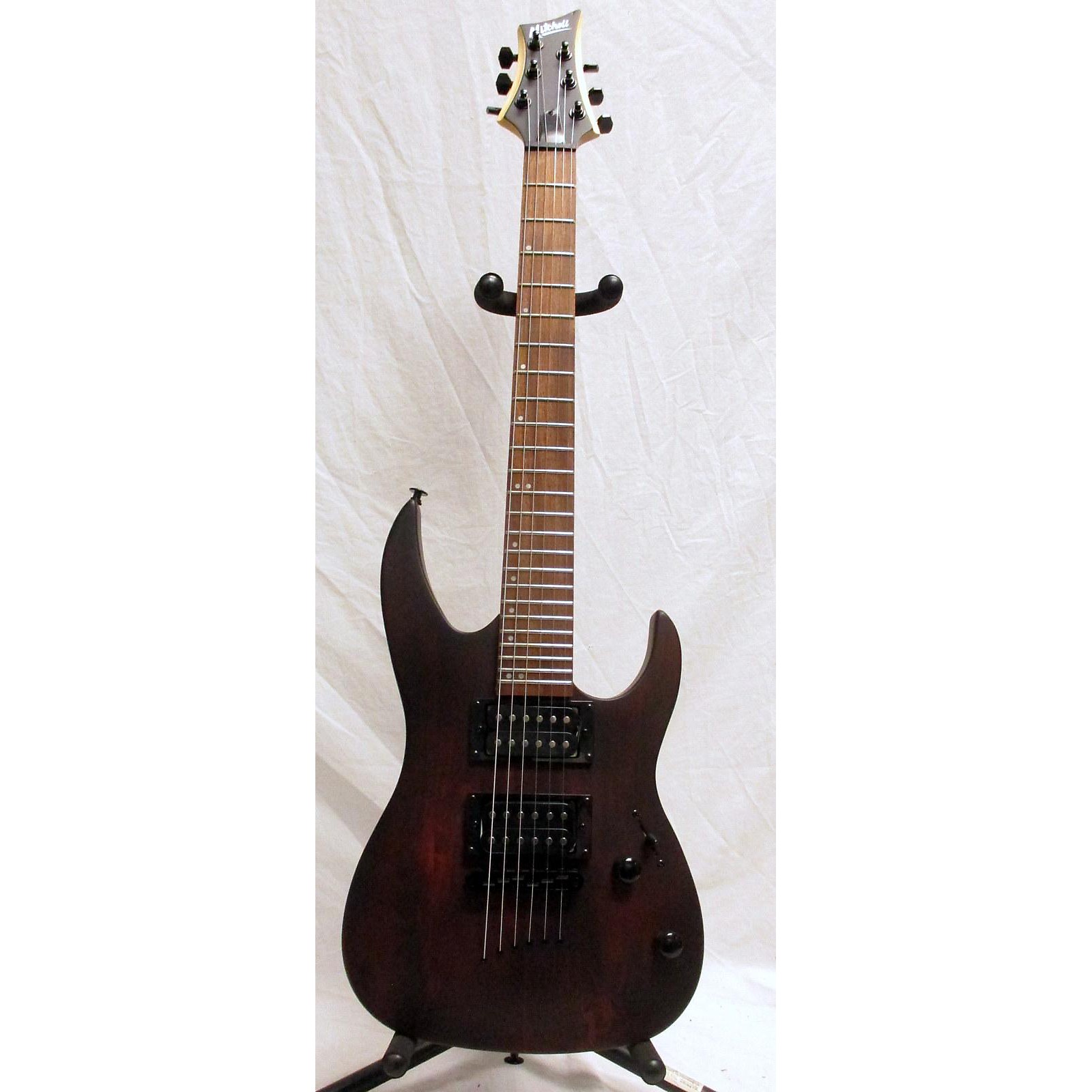 Used Mitchell MM100 Solid Body Electric Guitar Walnut Satin Musician's Friend