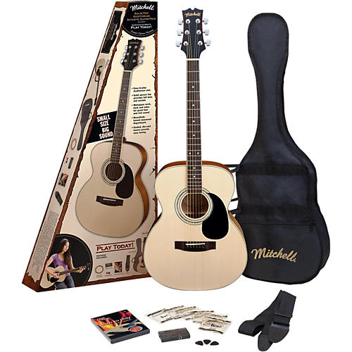 MO100SPK Folk Acoustic Guitar Pack
