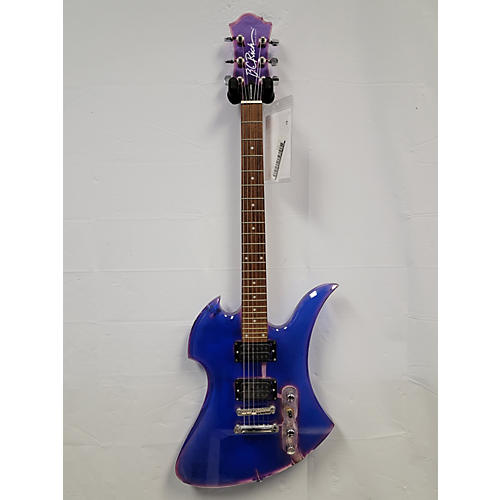 B.C. Rich MOCKINGBIRD ACRYLIC Solid Body Electric Guitar Blue Acrylic